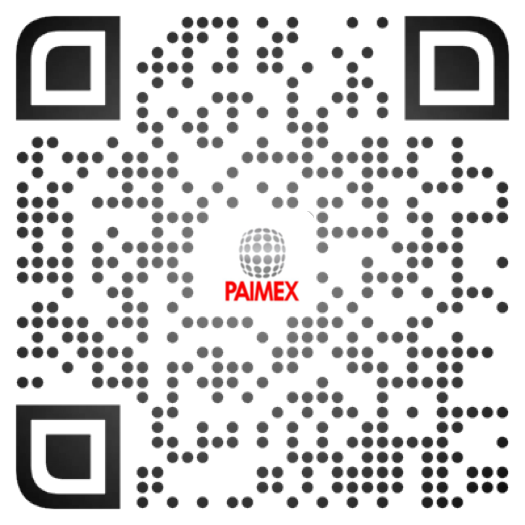 Código QR para descargar datos de contacto de PAIMEX